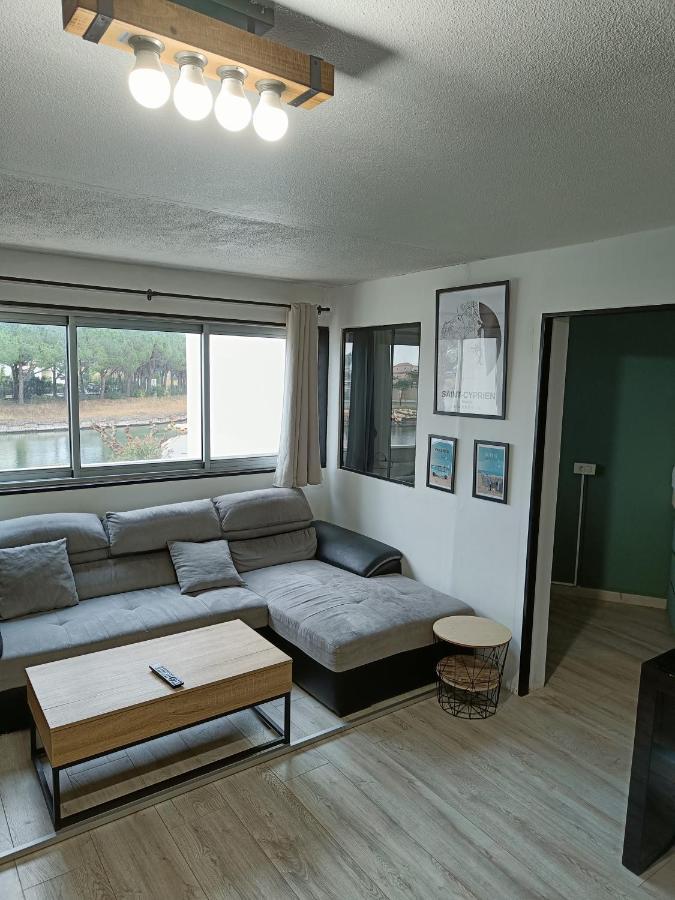 Charmant Appartement Avec Vue Marina Saint-Cyprien  Zewnętrze zdjęcie